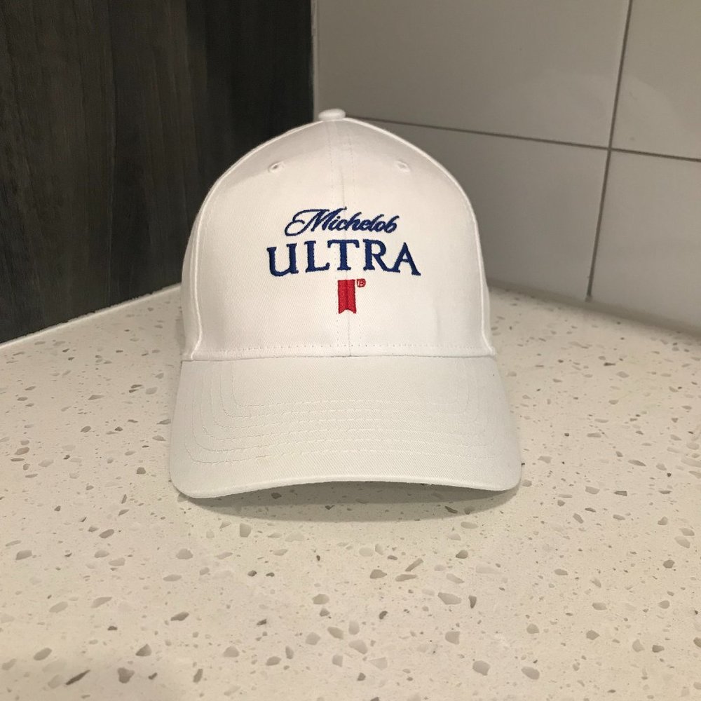 Michelob Ultra hat white adjustable